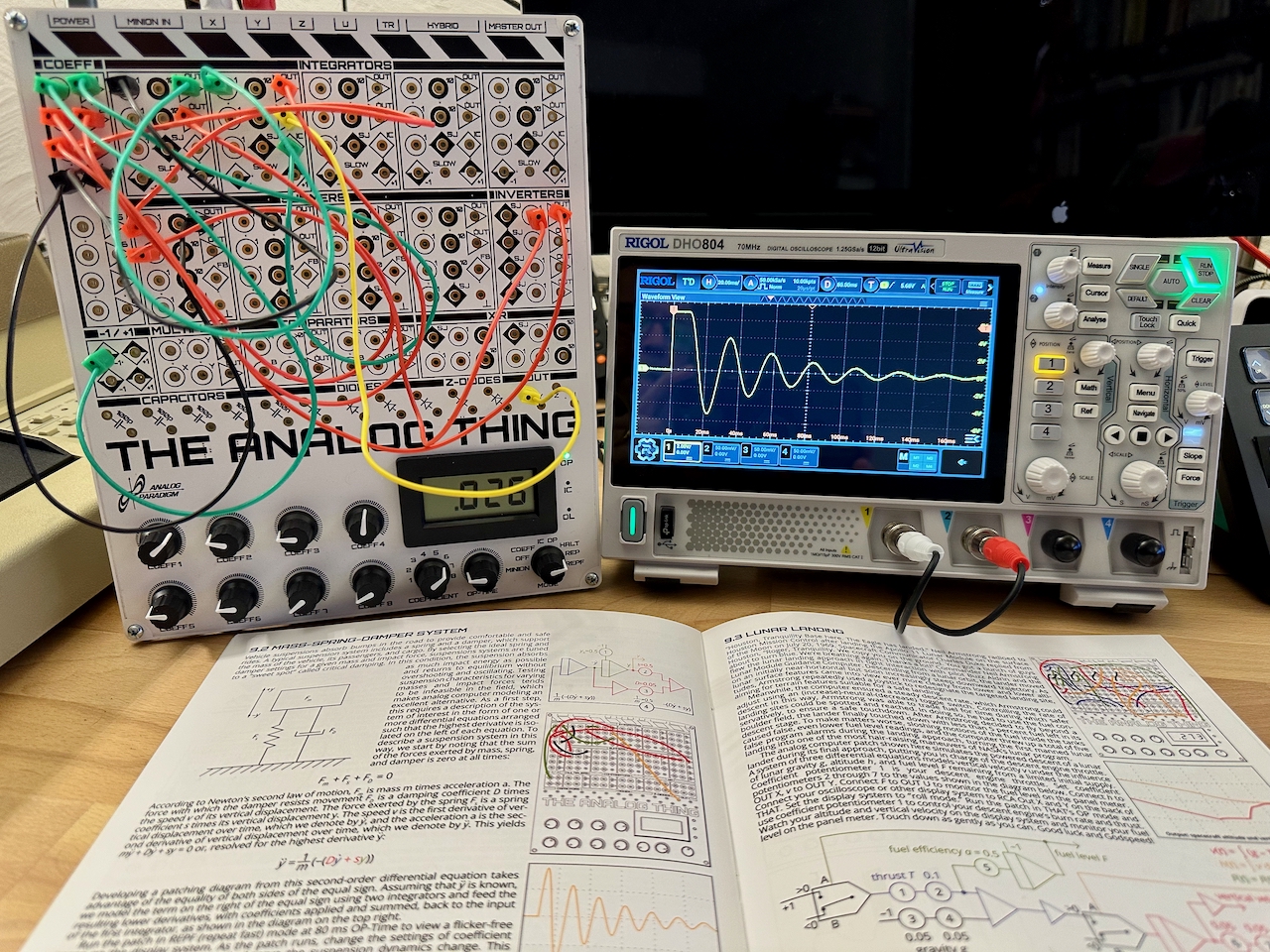 The Analog Thing, Oszilloskop. Foto: S. Wolfrum